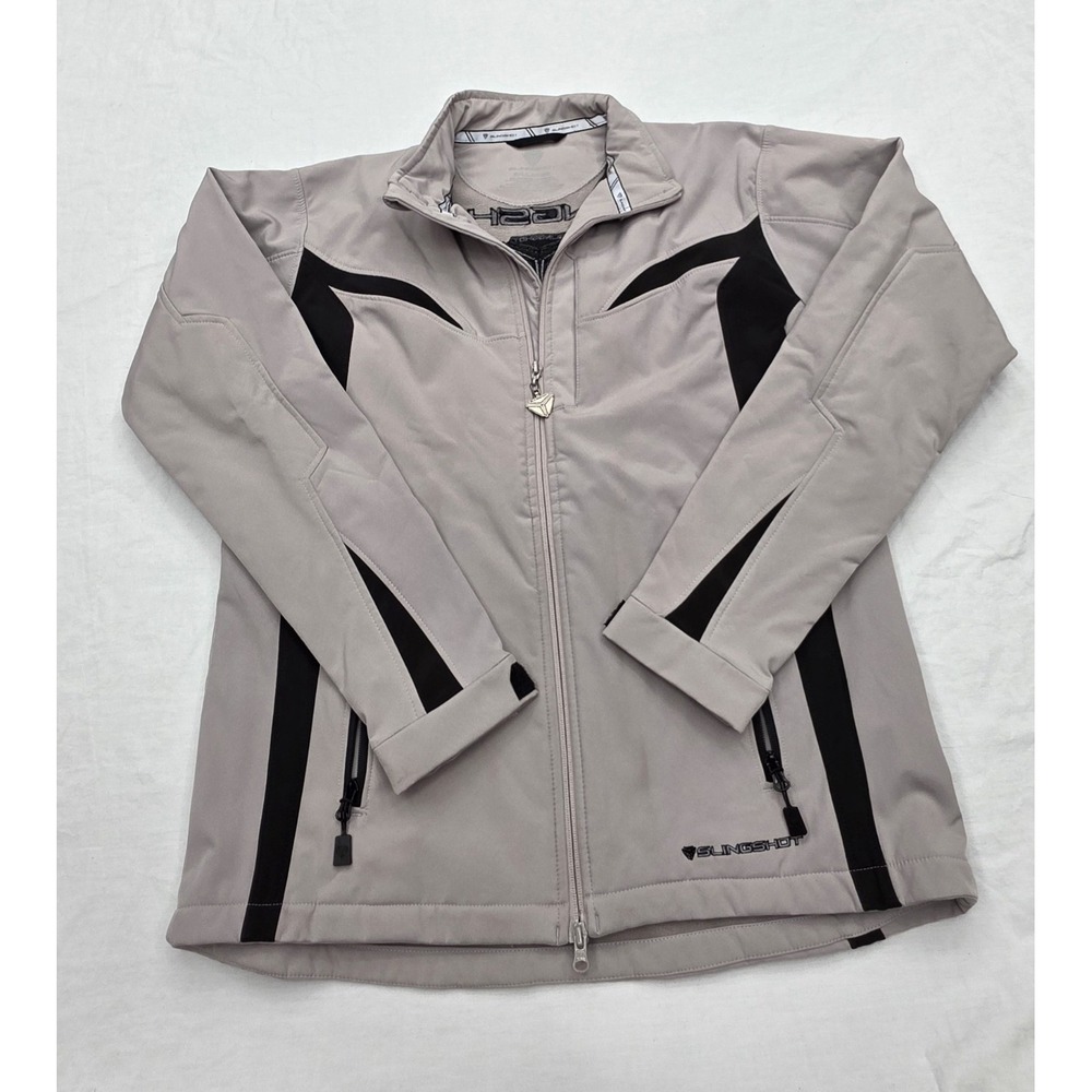 Polaris Slingshot Gray OEM Softshell Riding Jacket Size‎ 2XL